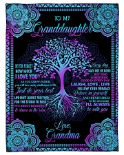 I LOVE YOU - GREAT GIFT FOR GRANDDAUGHTER Small Fleece Blanket - 30" x 40" front