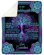 I LOVE YOU - GREAT GIFT FOR GRANDDAUGHTER Sherpa Fleece Blanket tile