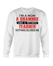 NOTHING SCARES ME - RETIRED NURSE - MOM - GRAMMIE Crewneck Sweatshirt tile