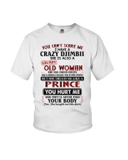 You Can't Scare Me - Best Gift For Grandson Youth T-Shirt tile