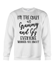 I'M THE CRAZY GRAMMY AND GG - PERFECT GIFT FOR GRAMMY AND GG Crewneck Sweatshirt tile