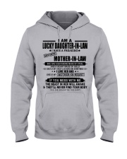 HEART MADE OF GOLD - BEST GIFT FOR DAUGHTER-IN-LAW Hooded Sweatshirt front