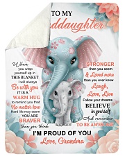 I'M PROUD OF YOU - LOVELY GIFT FOR GRANDDAUGHTER Sherpa Fleece Blanket tile
