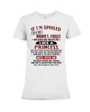 LIKE A PRINCESS - GREAT GIFT FOR GRANDDAUGHTER Premium Fit Ladies Tee tile