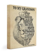 IF FATE WHISPERS TO YOU - GRANDMA TO GRANDSON 11x14 Gallery Wrapped Canvas Prints front