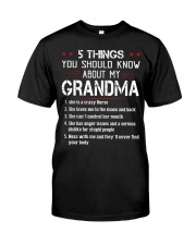 5 THINGS YOU SHOULD KNOW ABOUT MY GRANDMA Premium Fit Mens Tee tile
