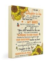 YOU'RE MORE THAN JUST A DAUGHTER-IN-LAW 11x14 Gallery Wrapped Canvas Prints front