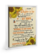 YOU'RE MORE THAN JUST A DAUGHTER-IN-LAW Floating Framed Canvas Prints White tile