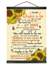 YOU'RE MORE THAN JUST A DAUGHTER-IN-LAW Hanging Canvas tile