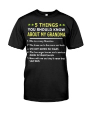 5 Things You Should Know About My Grandma Premium Fit Mens Tee tile