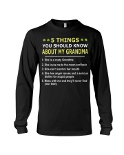 5 Things You Should Know About My Grandma Long Sleeve Tee tile
