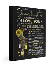 I LOVE YOU - LOVELY MESSAGE GIFT FOR GRANDDAUGHTER 11x14 Gallery Wrapped Canvas Prints front