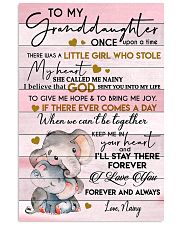 I LOVE YOU - SPECIAL GIFT FOR GRANDDAUGHTER 11x17 Poster front