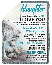 I Believe In You - Best Gift For Granddaughter Sherpa Fleece Blanket tile