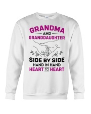 HEART TO HEART - GRANDMA TO GRANDDAUGHTER Crewneck Sweatshirt tile
