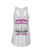 HEART TO HEART - GRANDMA TO GRANDDAUGHTER Ladies Flowy Tank tile
