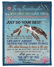 I LOVE YOU - GRANDMA TO GRANDDAUGHTER Small Fleece Blanket - 30" x 40" front