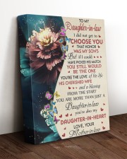YOU'RE ALSO MY DAUGHTER-IN-HEART 11x14 Gallery Wrapped Canvas Prints aos-canvas-pgw-11x14-lifestyle-front-17