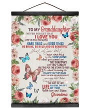 KEEP FACE TO THE SUNSHINE GIFT FOR GRANDDAUGHTER Hanging Canvas tile