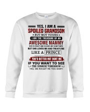 YES I AM A SPOILED GRANDSON Crewneck Sweatshirt tile