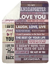 I AM SO PROUD OF YOU - BEST GIFT FOR GRANDDAUGHTER Sherpa Fleece Blanket tile