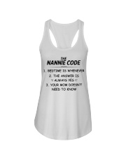 THE NANNIE CODE - BEDTIME IS WHENEVER Ladies Flowy Tank tile