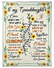 I LOVE YOU - GIFT FOR GRANDDAUGHTER Small Fleece Blanket - 30" x 40" front
