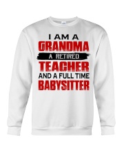 A RETIRED TEACHER - MEANINGFUL GIFT FOR GRANDMA Crewneck Sweatshirt tile