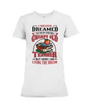 GRUMPY OLD TEACHER Premium Fit Ladies Tee tile