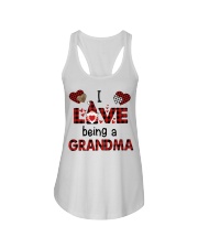 I Love Being A Grandma - Perfect Gift For Grandma Ladies Flowy Tank tile