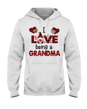I Love Being A Grandma - Perfect Gift For Grandma Hooded Sweatshirt tile