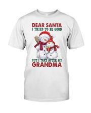 I Take After My Grandma - Best Gift For Grandchild Premium Fit Mens Tee tile