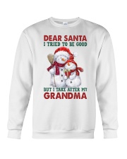 I Take After My Grandma - Best Gift For Grandchild Crewneck Sweatshirt tile