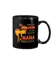 BEING A MOM - PERFECT GIFT FOR NANA Mug tile