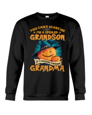 YOU CAN'T SCARE ME - AMAZING GIFT FOR GRANDSON Crewneck Sweatshirt tile