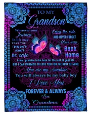 YOU ARE MY SUNSHINE - BEST GIFT FOR GRANDSON Small Fleece Blanket - 30" x 40" front