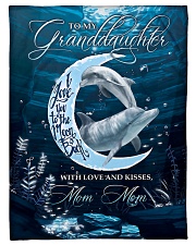 I LOVE YOU - AMAZING GIFT FOR GRANDDAUGHTER Small Fleece Blanket - 30" x 40" front