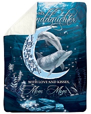I LOVE YOU - AMAZING GIFT FOR GRANDDAUGHTER Sherpa Fleece Blanket tile