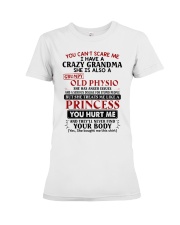 GRUMPY OLD PHYSIO - TO GRANDDAUGHTER FROM GRANDMA Premium Fit Ladies Tee tile