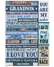 YOU ARE MY SUNSHINE - GREAT GIFT FOR GRANDSON 11x17 Poster front