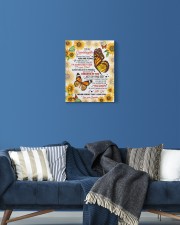Just Do Your Best - Great Gift For Granddaughter 11x14 Gallery Wrapped Canvas Prints aos-canvas-pgw-11x14-lifestyle-front-06