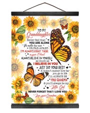 Just Do Your Best - Great Gift For Granddaughter Hanging Canvas tile