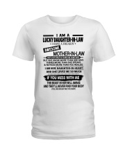 SHE LOVES ME SO MUCH-BEST GIFT FOR DAUGHTER-IN-LAW Ladies T-Shirt tile