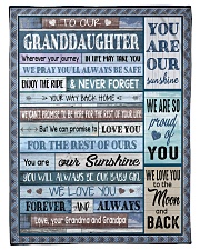 YOU ARE MY SUNSHINE - BEST GIFT FOR GRANDDAUGHTER Small Fleece Blanket - 30" x 40" front