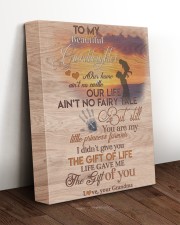 OUR HOME AINT NO CASTLE - GRANDMA TO GRANDDAUGHTER 11x14 Gallery Wrapped Canvas Prints aos-canvas-pgw-11x14-lifestyle-front-17