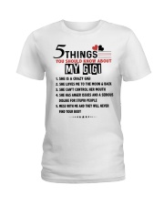 5 THINGS - ABOUT MY GIGI Ladies T-Shirt tile
