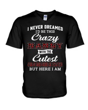NEVER DREAMED - GIFT FOR GRANDKIDS FROM NANNY V-Neck T-Shirt tile