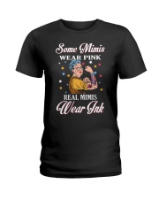 SOME MIMIS WEAR PINK - REAL MIMIS WEAR INK Ladies T-Shirt tile