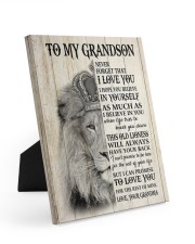 I LOVE YOU - GREAT GIFT FOR GRANSON Easel-Back Gallery Wrapped Canvas tile