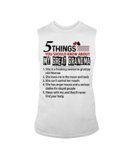5 THINGS ABOUT GREAT GRANDMA - GIFT FOR GRANDKIDS Sleeveless Tee tile